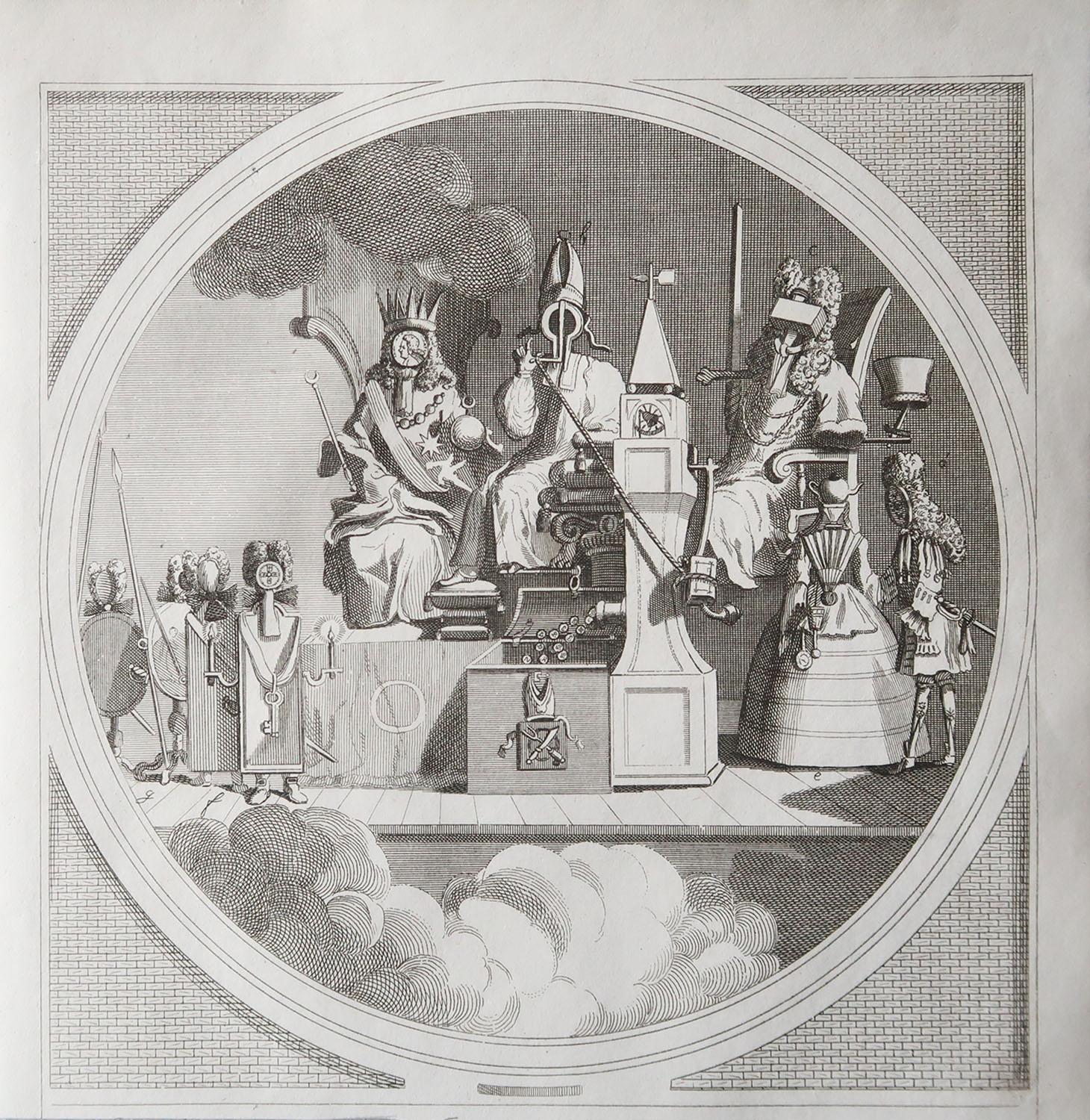 Wonderful Hogarth print

Copper-plate engravings by Thomas Cook

Published by Longman, Hirst, Rees & Orme, 1807-1808

Unframed and not matted.

Free shipping.




