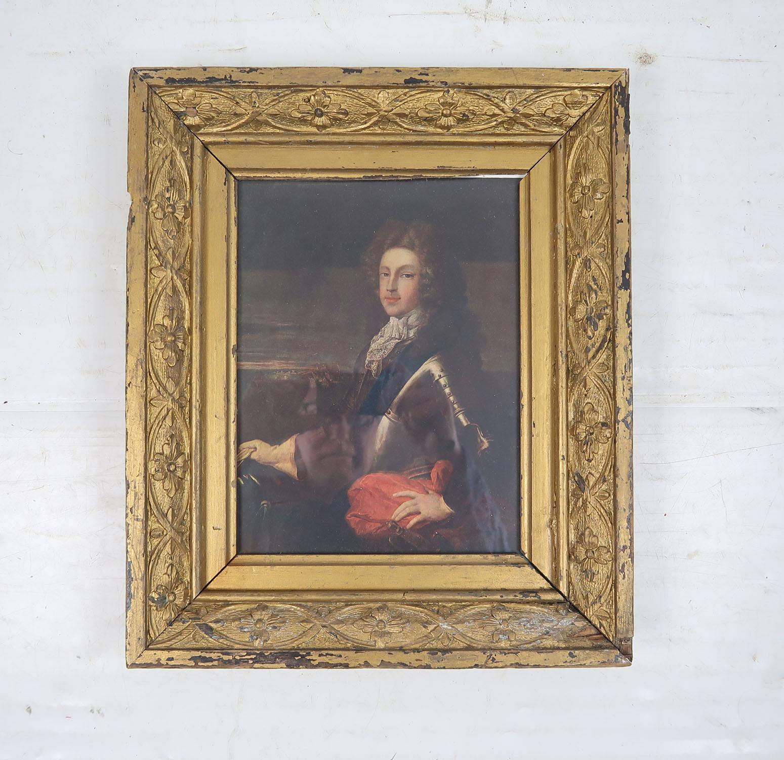 Great image of Bonnie Prince Charlie

Slightly distressed giltwood frame

Published by Connoisseur, circa 1900.

The measurement below is the frame size.










  