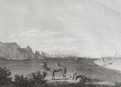 Original Antique Print of Cairo, Egypt. Dated 1809