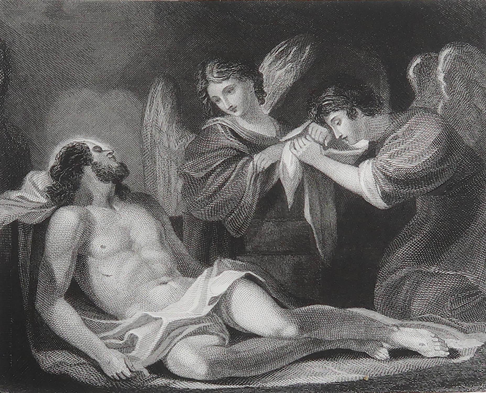 Great image after Guercino

Fine steel engraving

Published circa 1850

Unframed.

Free shipping