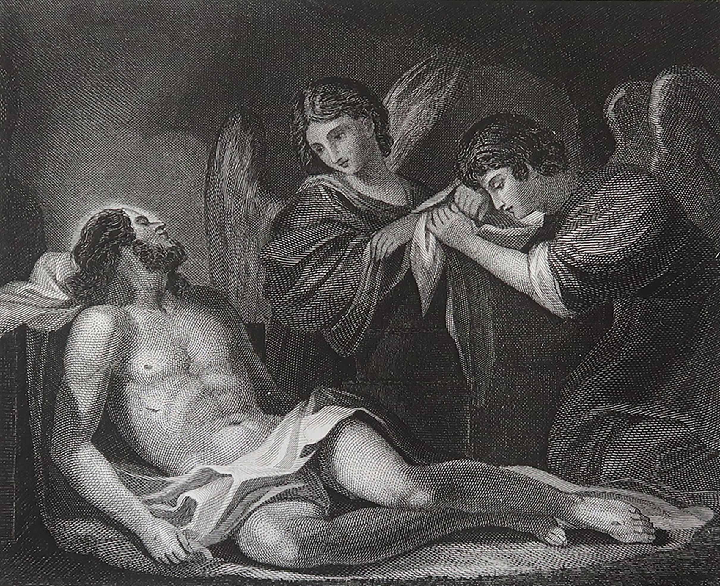 Grande immagine dopo Guercino

Incisione fine in acciaio

Pubblicato nel 1850 circa

Senza cornice.

Spedizione gratuita