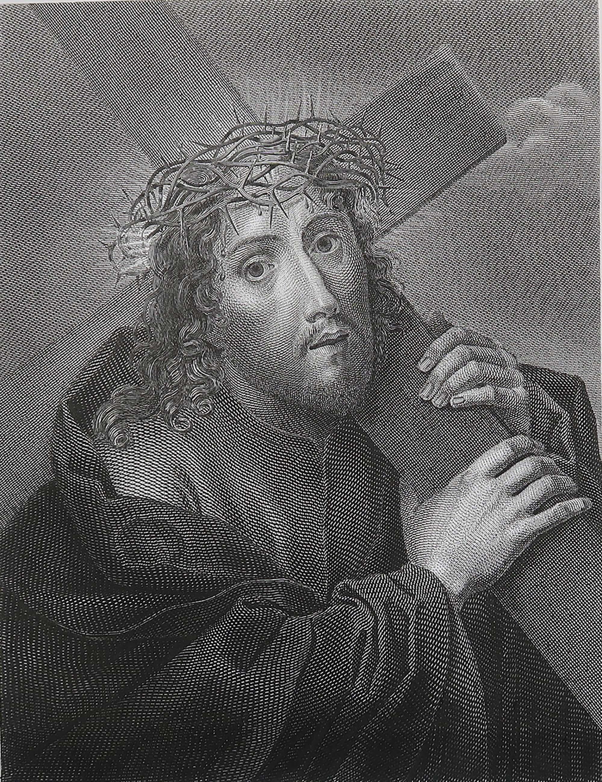 Grande image d'après Carlo Dolci

Gravure sur acier fin

Publié vers 1850

Sans cadre.

Expédition gratuite