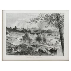 Original Antique Print of Richmond, Virginia, C.1870