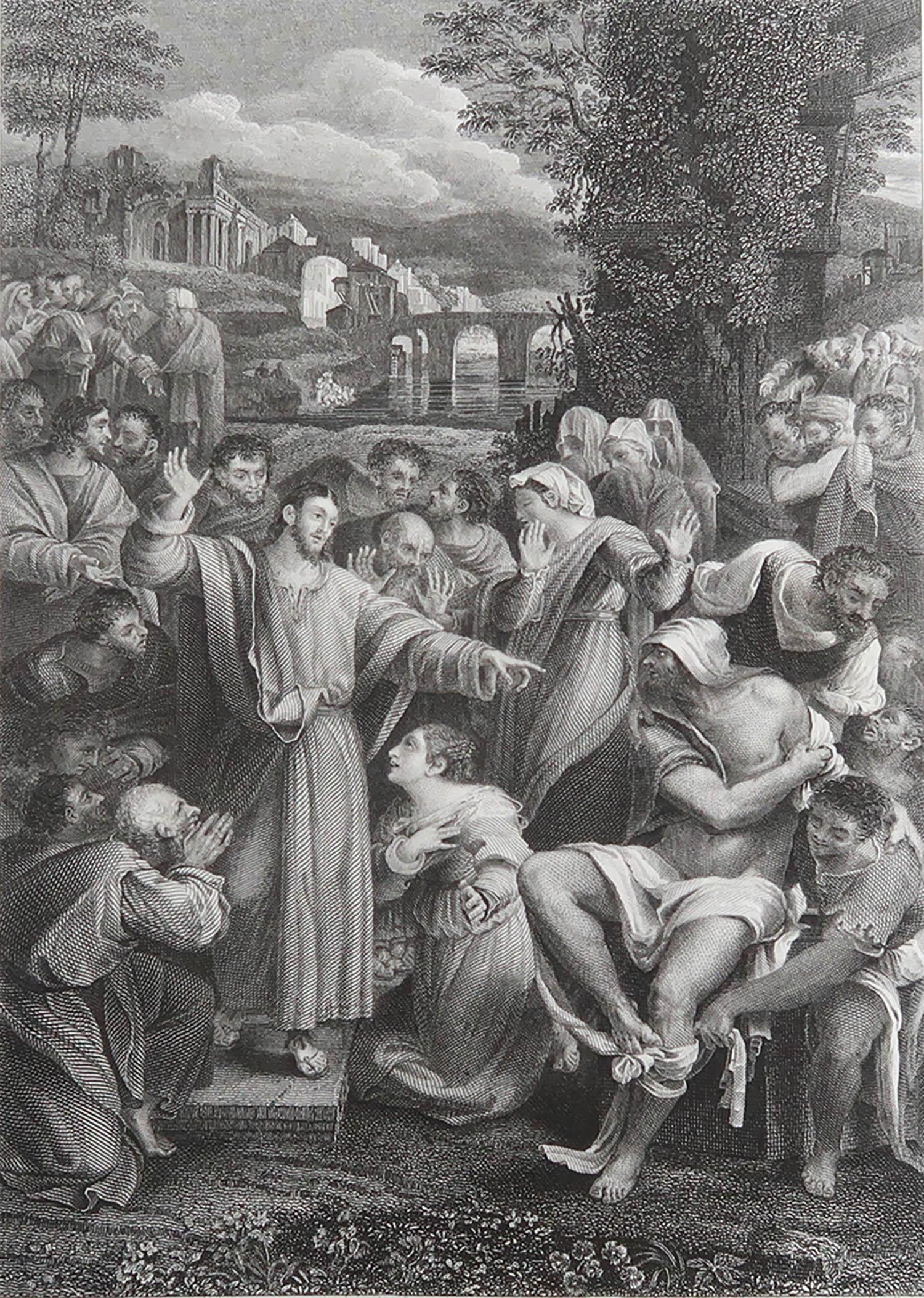 Grande image d'après Sebastiano Del Piombo

Gravure sur acier fin

Publié vers 1850

Sans cadre.

Expédition gratuite