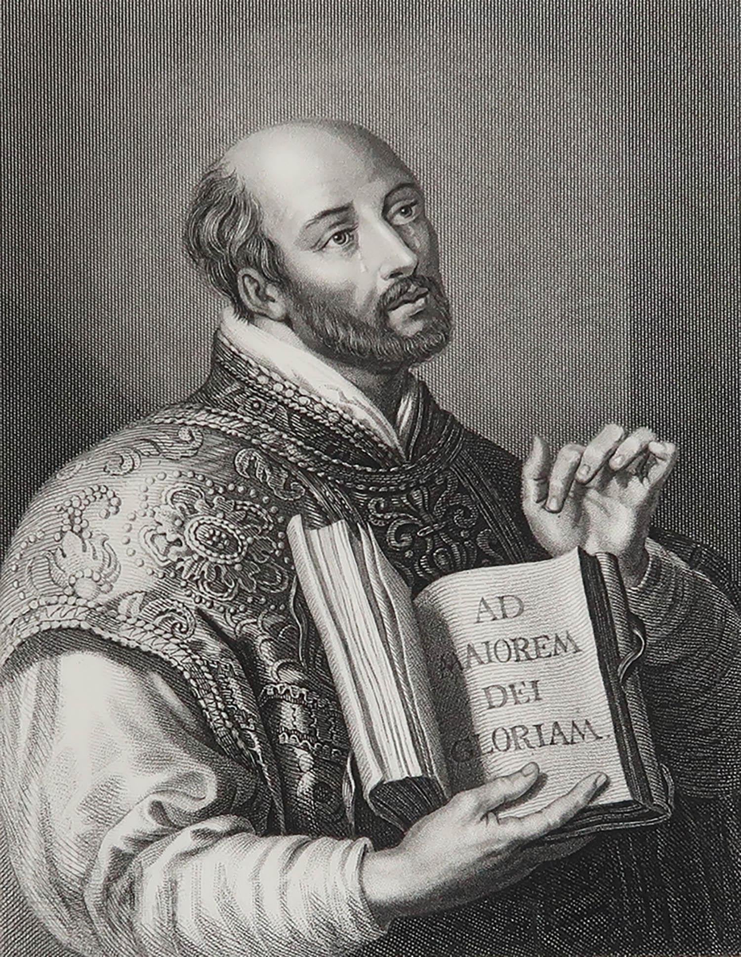 Great image of Ignatius Loyola

Fine steel engraving by Holl

After Rubens

Published by Mackenzie

Unframed.