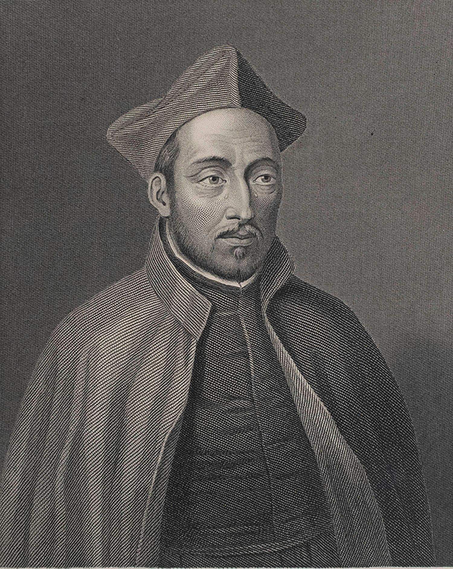 Great image of Ignatius Loyola

Fine steel engraving by Holl

After a print by Weirix

Published by Fullarton

Unframed.