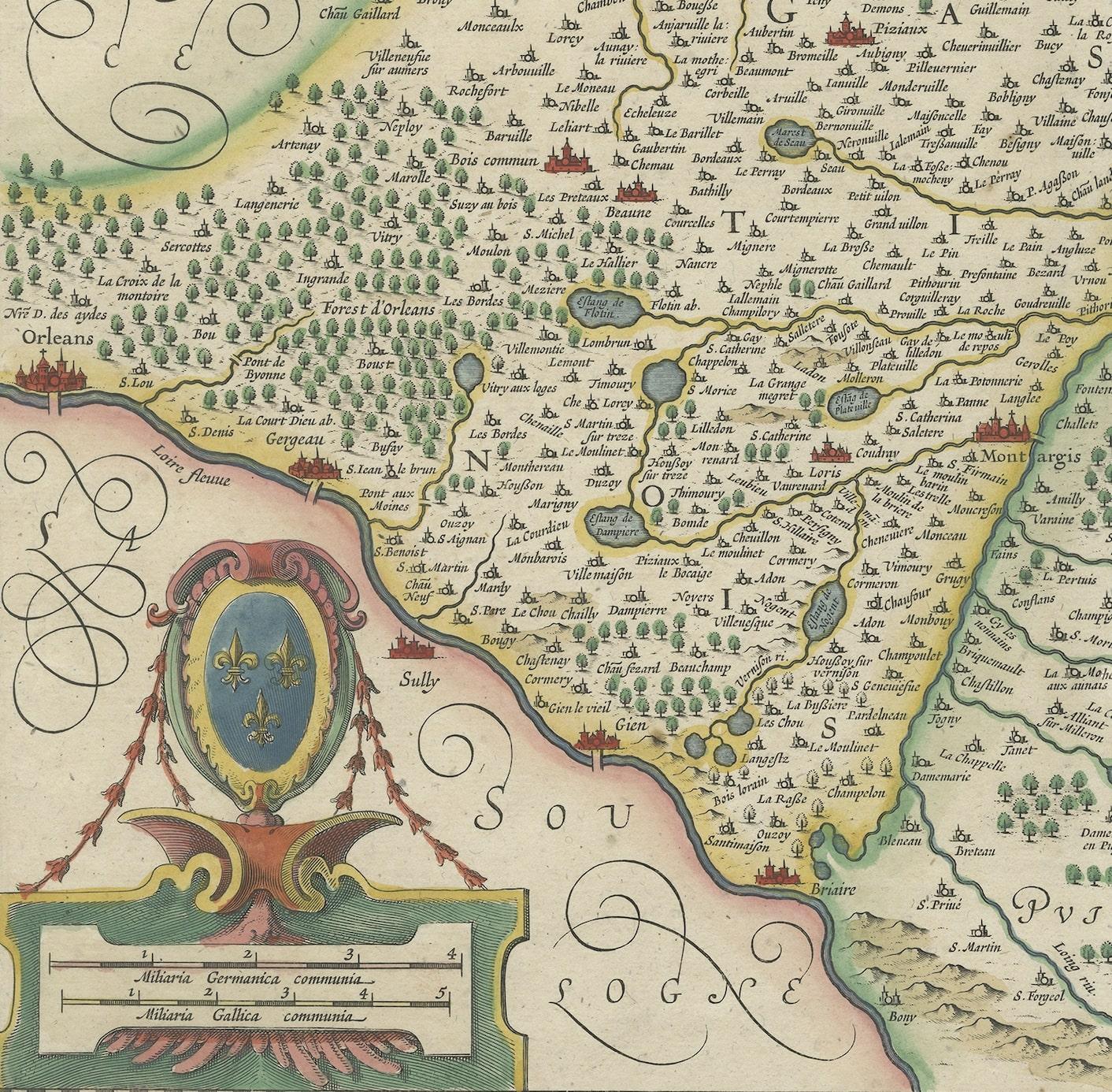 orleans france map