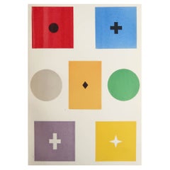 Original Antique Scientific Print - Colour Spectra, C.1880