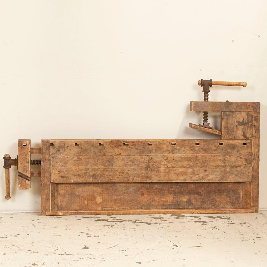 20th Century Original Antique Small Carpenter's Workbench