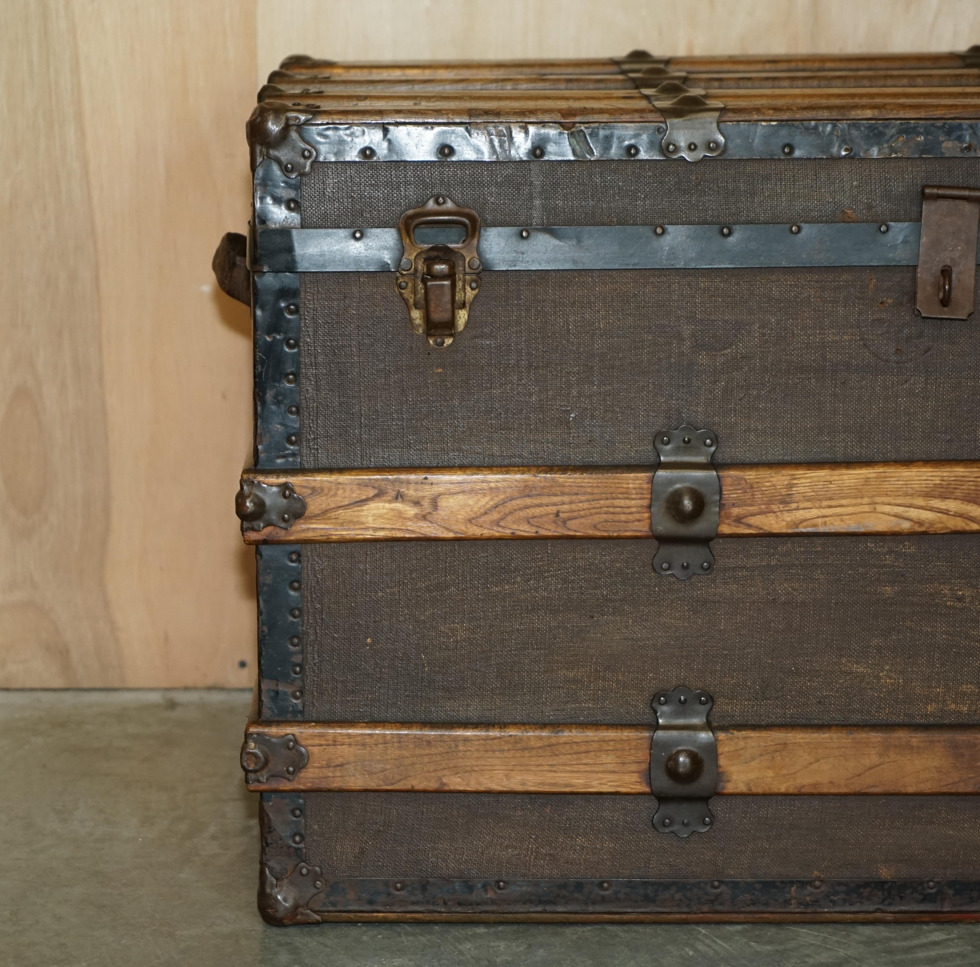 antique steamer trunk dresser