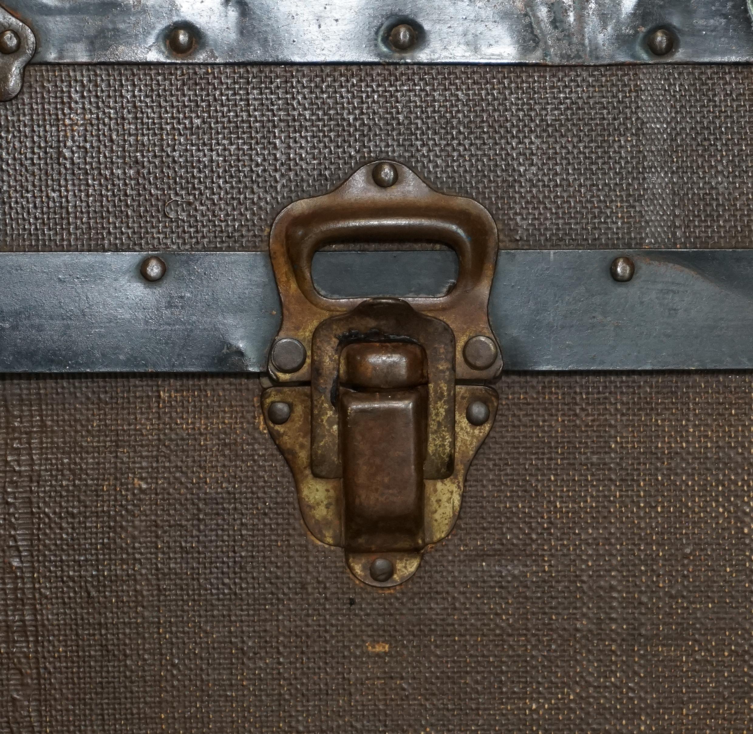 steamer trunk dresser