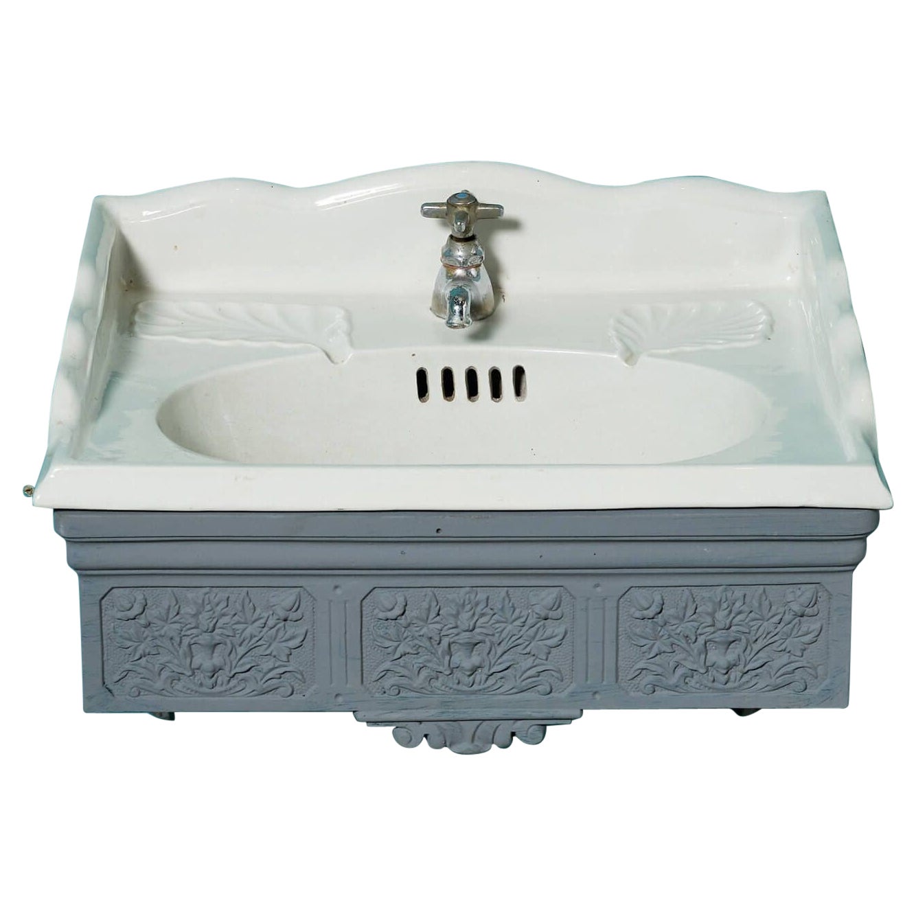 Original Antique Victorian Wall Sink by Brown-Westhead, Moore & Co