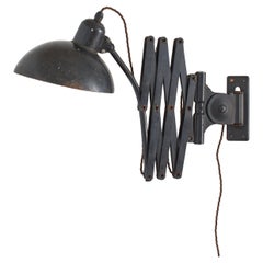 Original Antique Vintage Kaiser Idell Super Scissor Wall Lamp – Model 6614