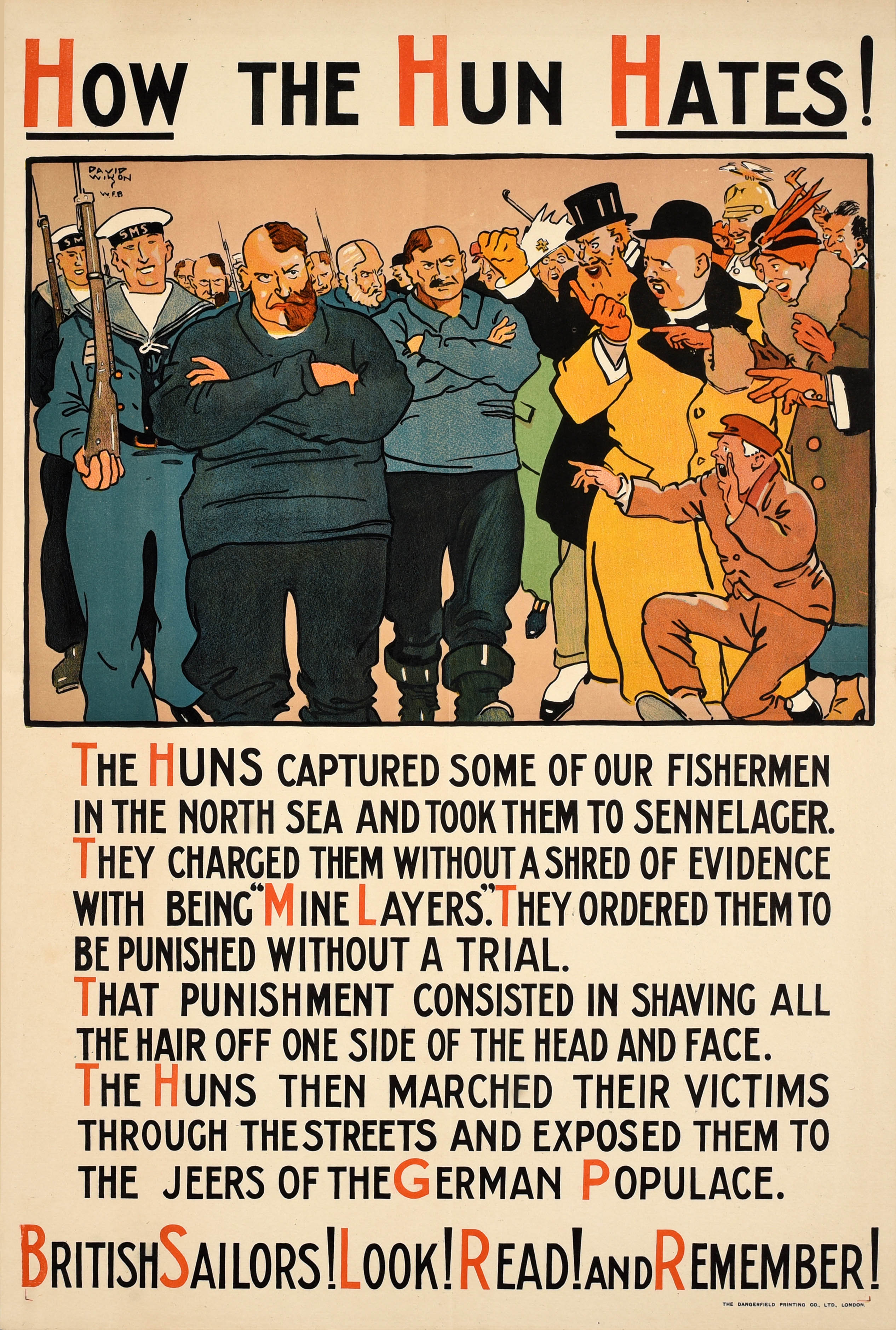 Who made the WWI propaganda posters?