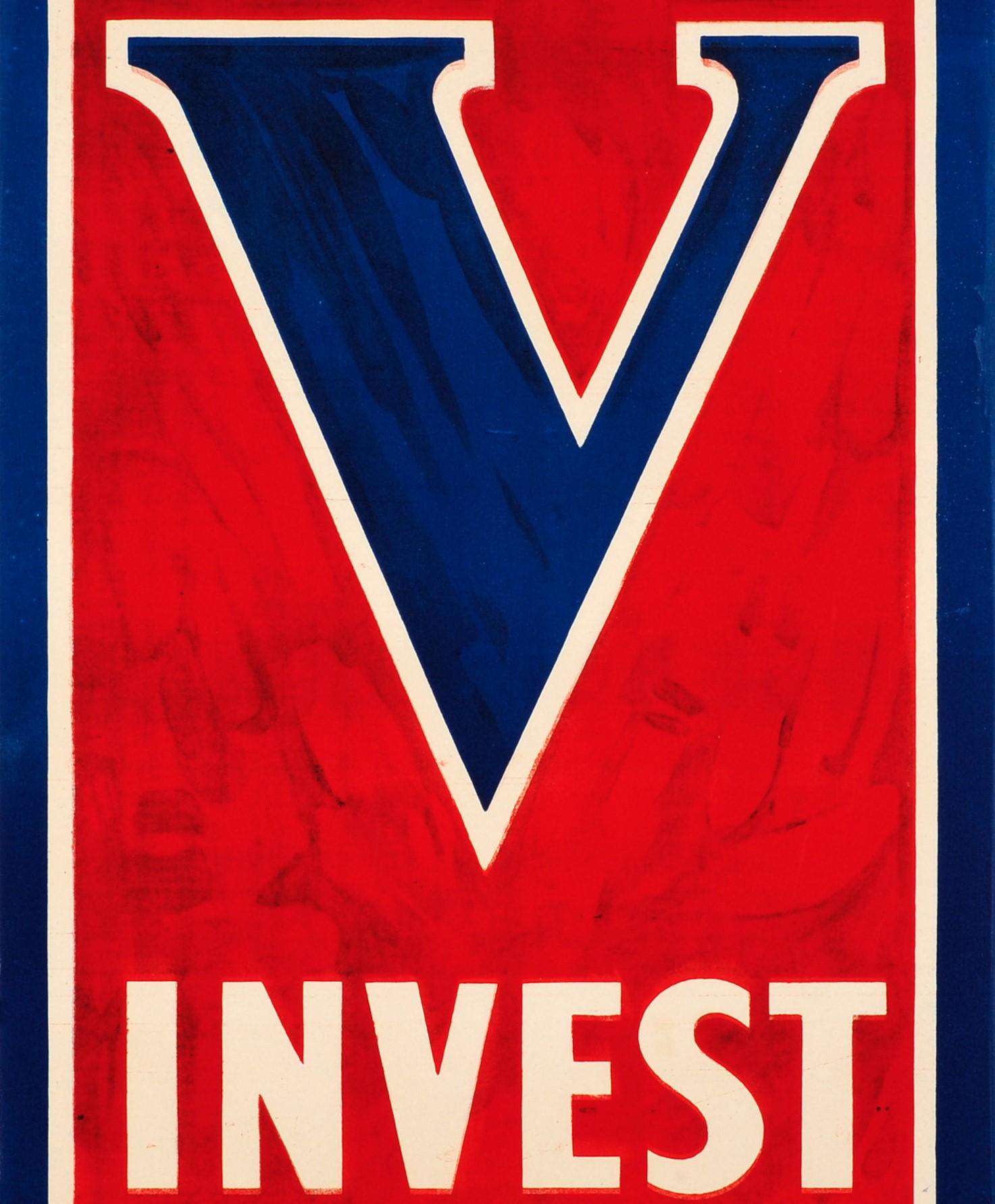 v for victory poster