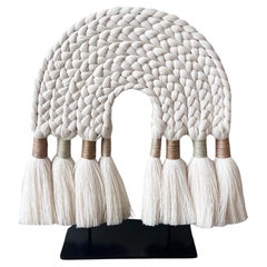 Original Arch Sculpture by Caralarga - Raw Cotton Space Jewelry