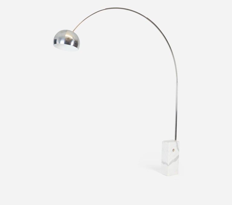 Original Arco Lamp by Achille Castiglioni for Flos at 1stDibs