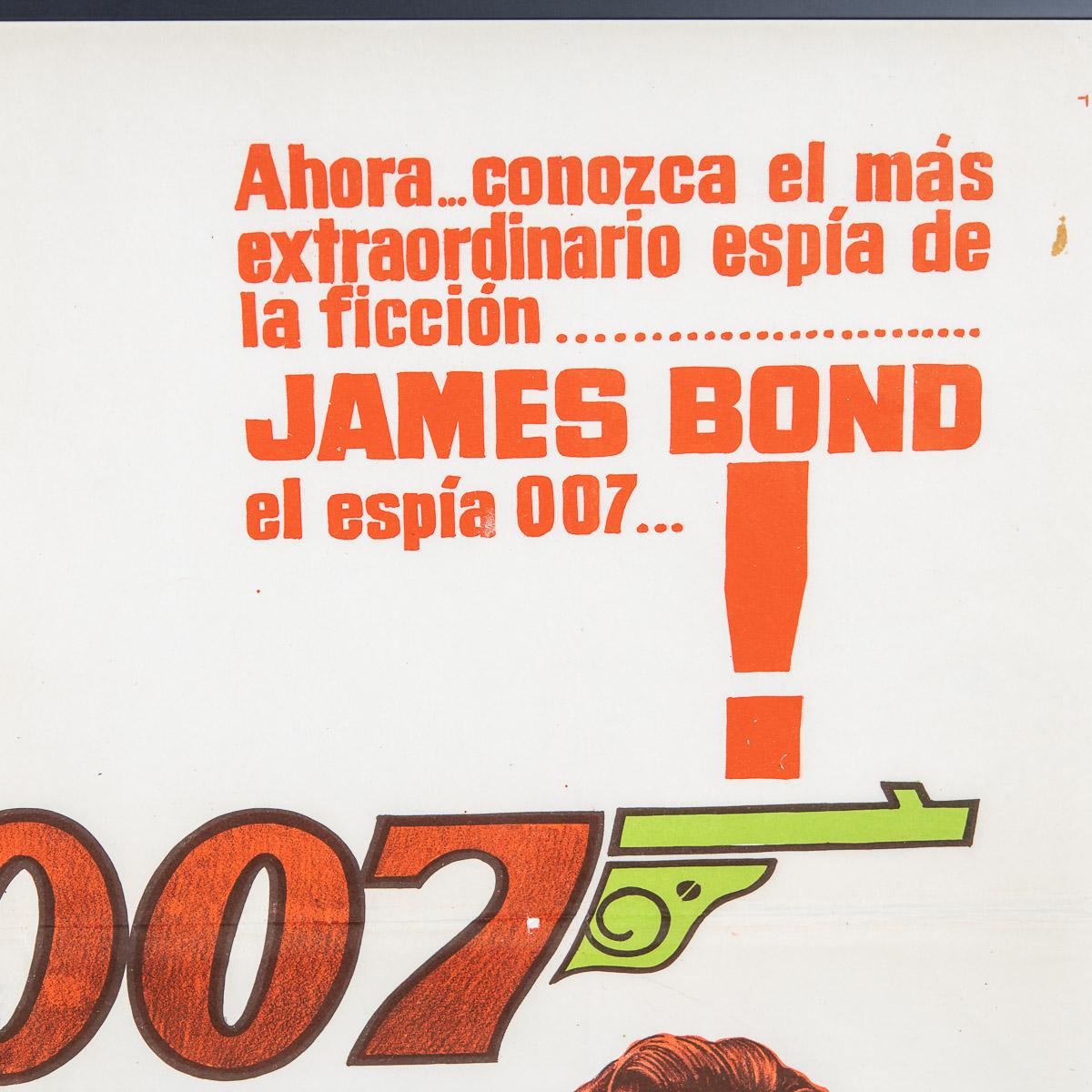 Original Argentinian Release James Bond 007 Dr. NO, c.1962 6