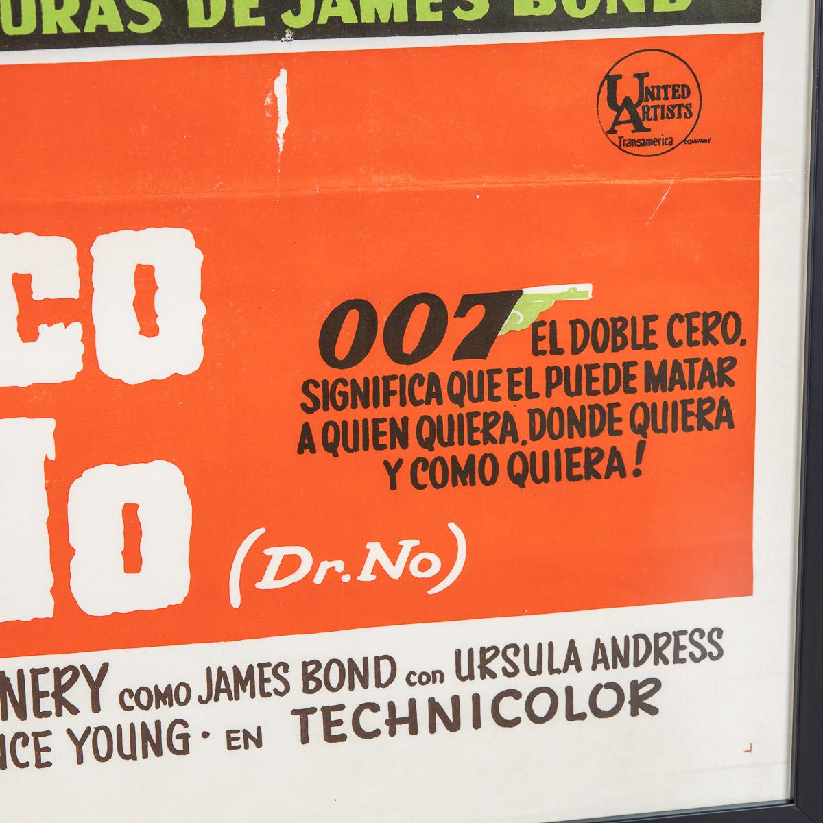 Original Argentinian Release James Bond 007 Dr. NO, c.1962 1
