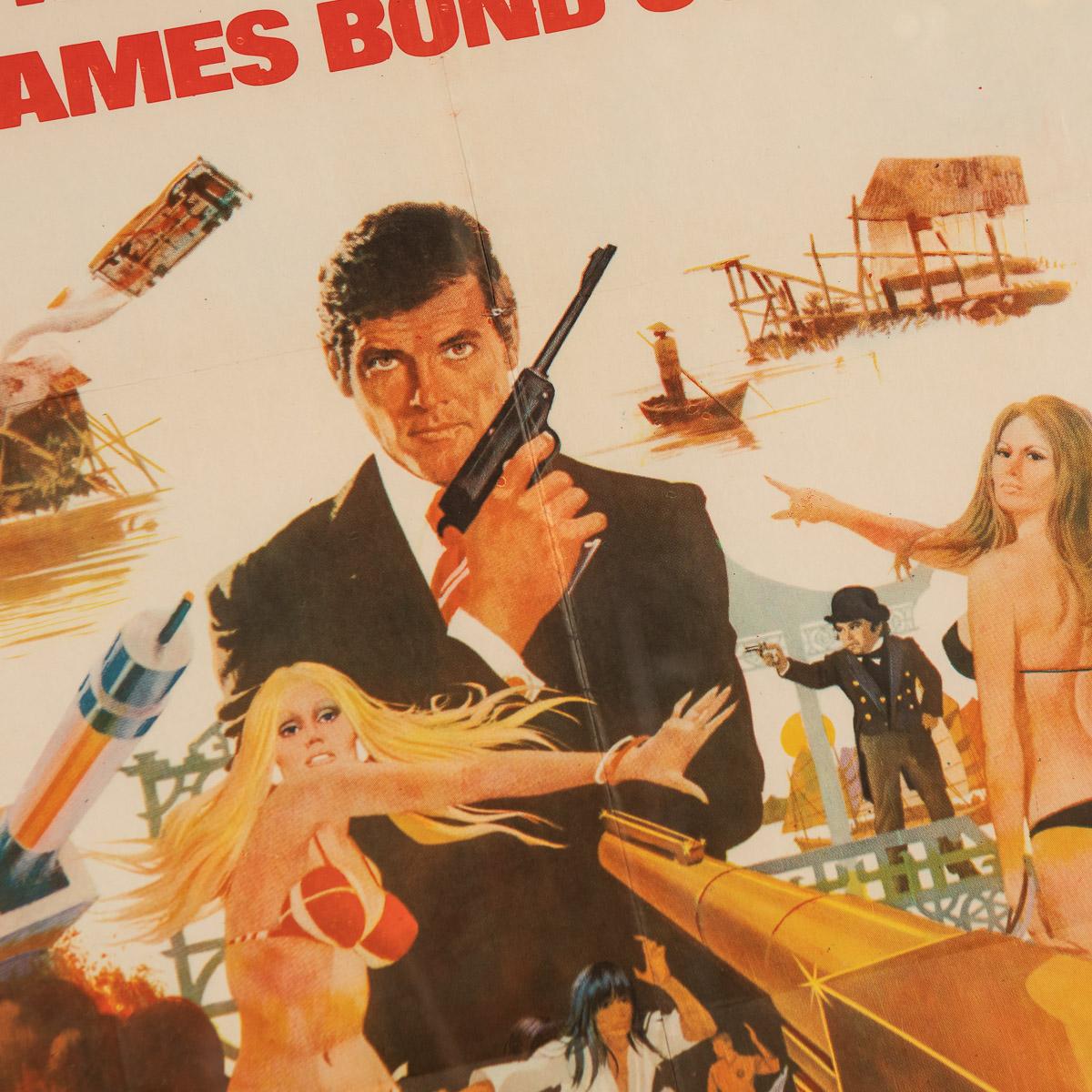 Argentine Original Argentinian Release James Bond 'Man with The Golden Gun' Poster, c.1974