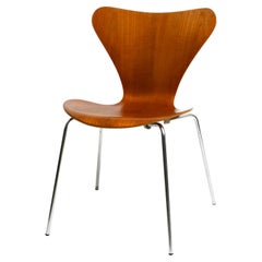 Original Arne Jacobsen Teak Chair from 1972 Mod. 3107