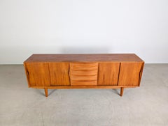 Original Arne Vodder Midcentury Sideboard Dyrlund Teak Model 7738