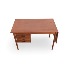 Original Arne Vodder Teak Schreibtisch Midcentury 1960