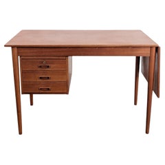 Original Arne Vodder Teak Schreibtisch Midcentury 1960
