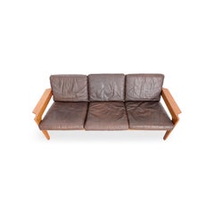 Original Arne Wahl Iversen Midcentury-Sofa, Komfort, Vintage