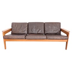 Original Arne Wahl Iversen Midcentury-Sofa, Komfort, Vintage