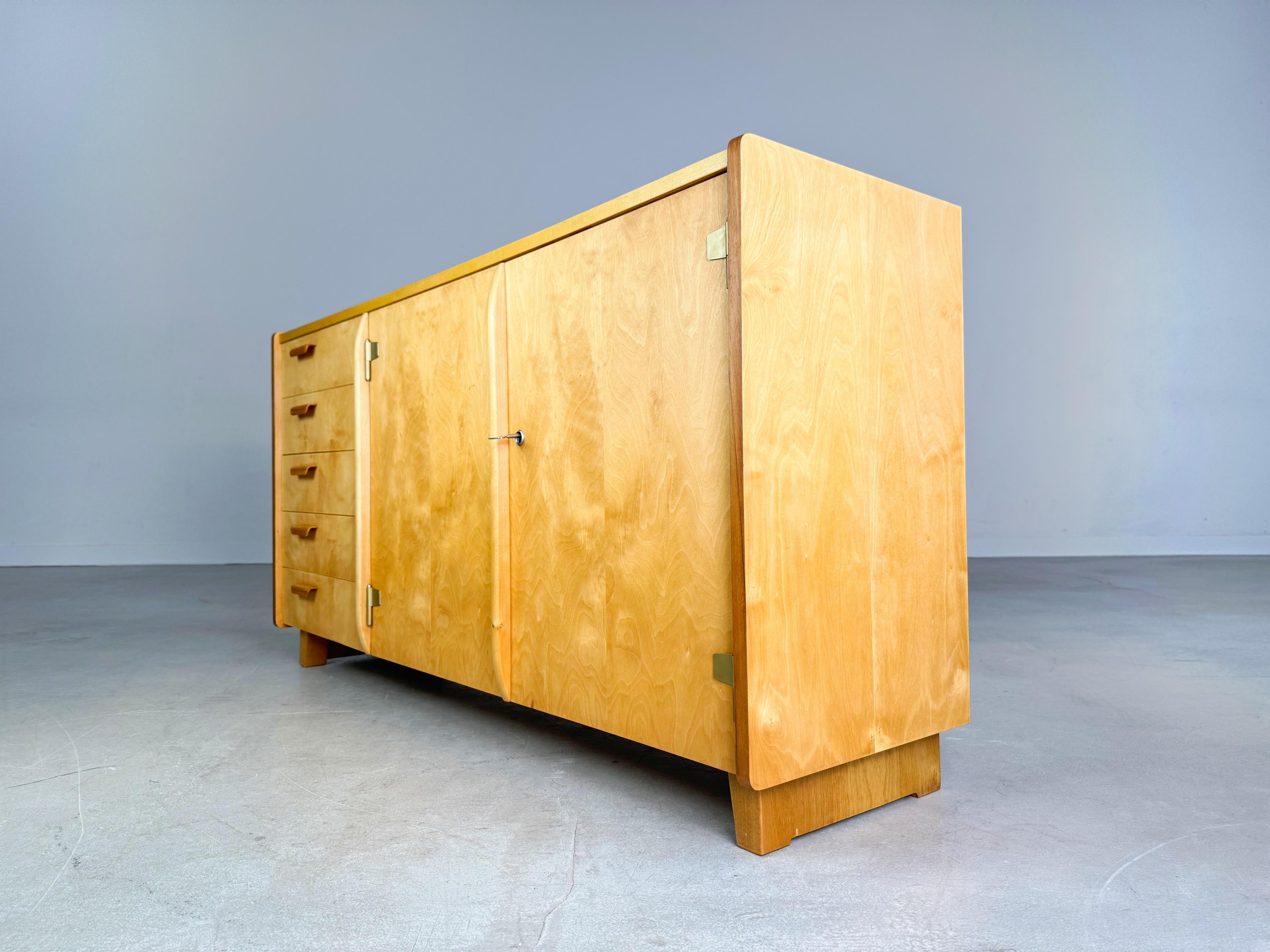 Original Arno Lambrecht Midcentury Sideboard WK Möbel WK S 8 For Sale 2