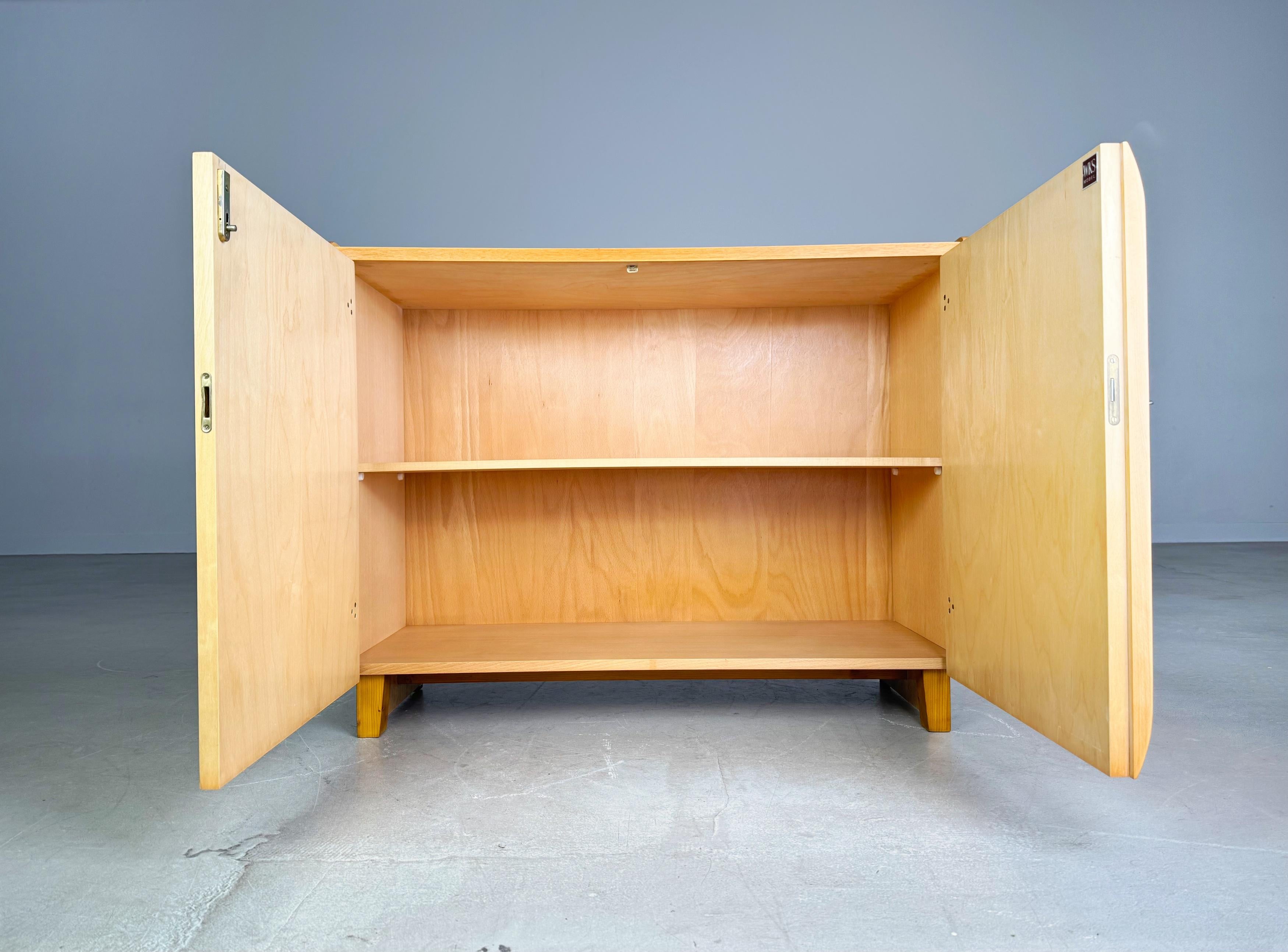 Tedesco Original Arno Lambrecht Midcentury Sideboard WK Möbel WKS8 Kommode in vendita