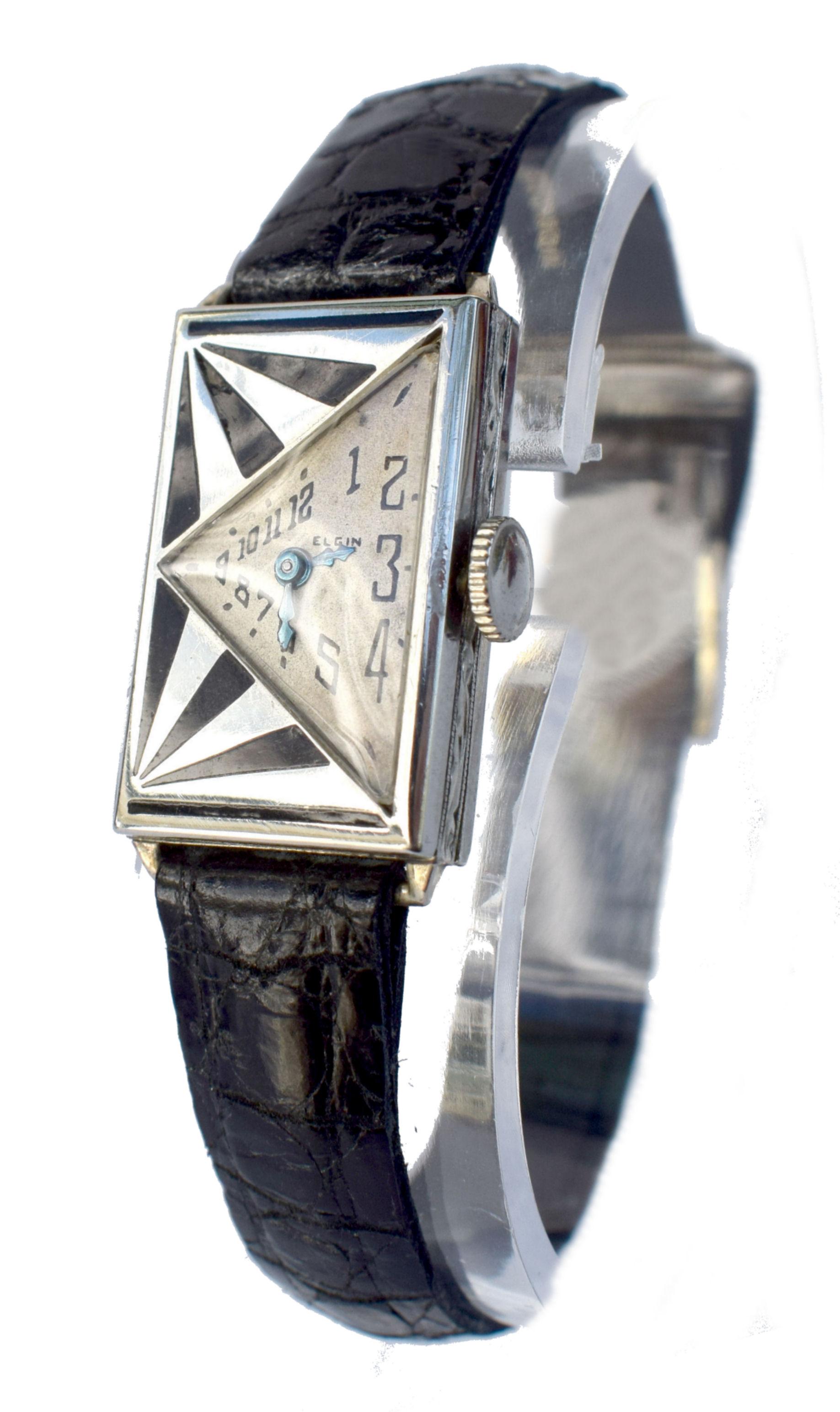 1930 elgin wrist watch