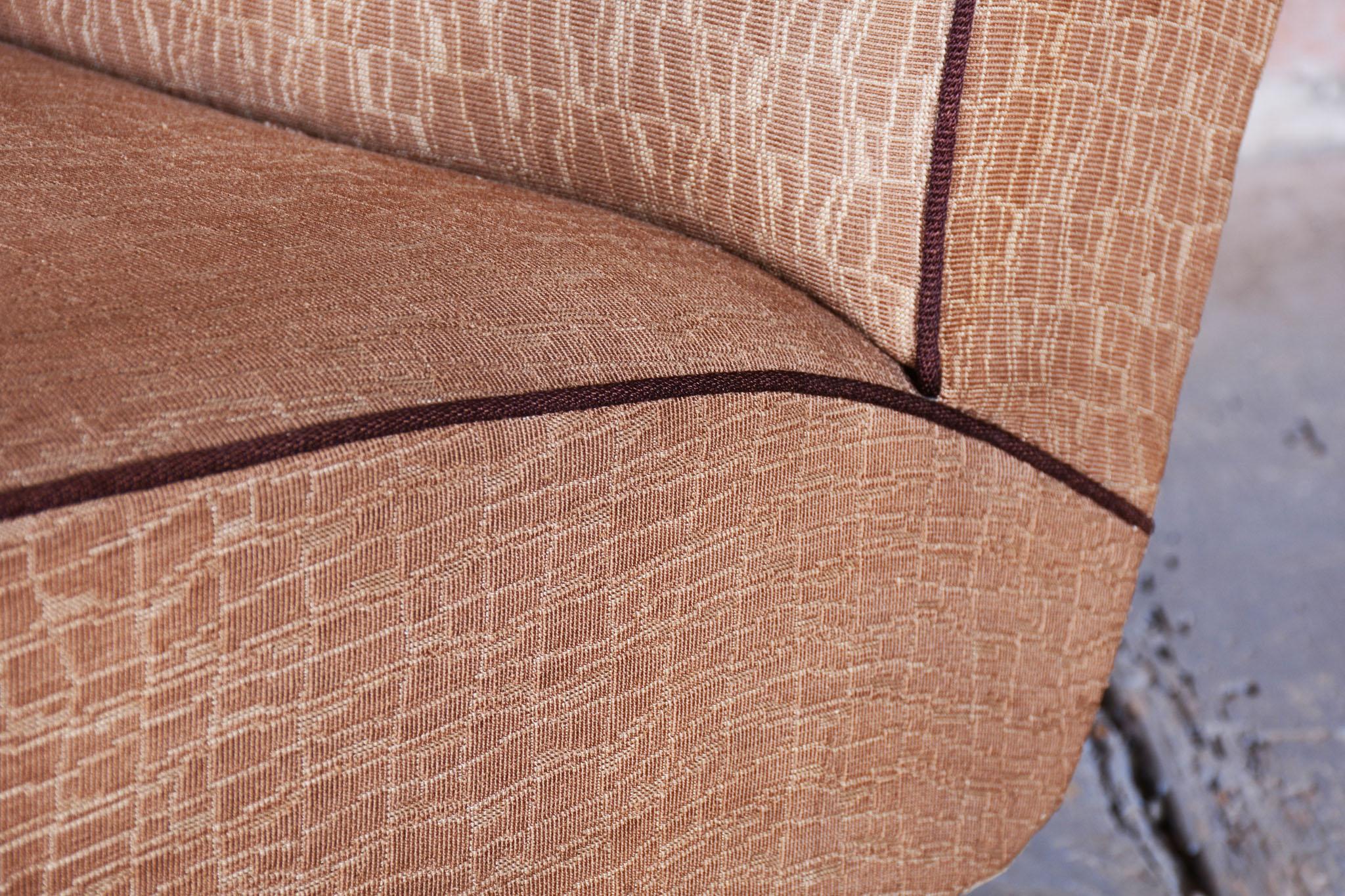 Fauteuil Art Déco original,  par J. Halabala, UP Zavody, hêtre, tchèque, années 1930 en vente 3