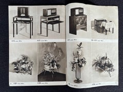 Original Art Deco Bauhaus Jindrich Halabala Furniture Catalogue, 1930s