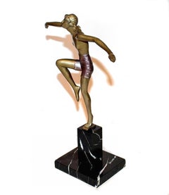 Original Art Deco Figural Dancer, Circa 1930's