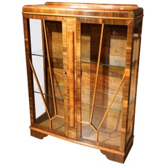 Original Art Deco Display Cabinet