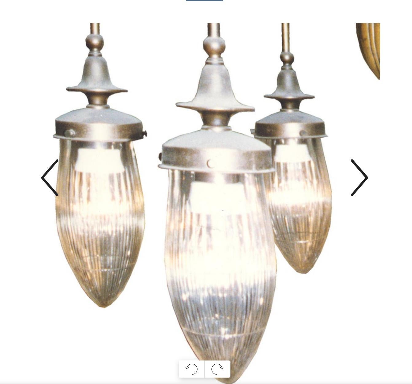 Art Déco Lampadario Art Deco originale in bronzo a forma di delfino, inizio XX secolo, 1914 in vendita