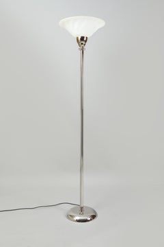 Original Art Deco Floor Lamp, Made in 1920s France, Original Condition