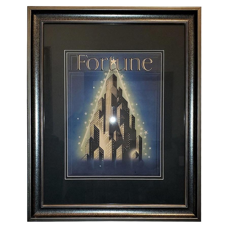 Original Art Deco Fortune Cover, 1937