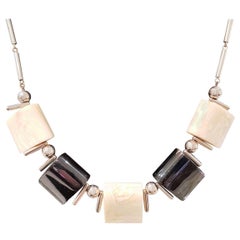 Original Art Deco Necklace by Jakob Bengel in Galalith