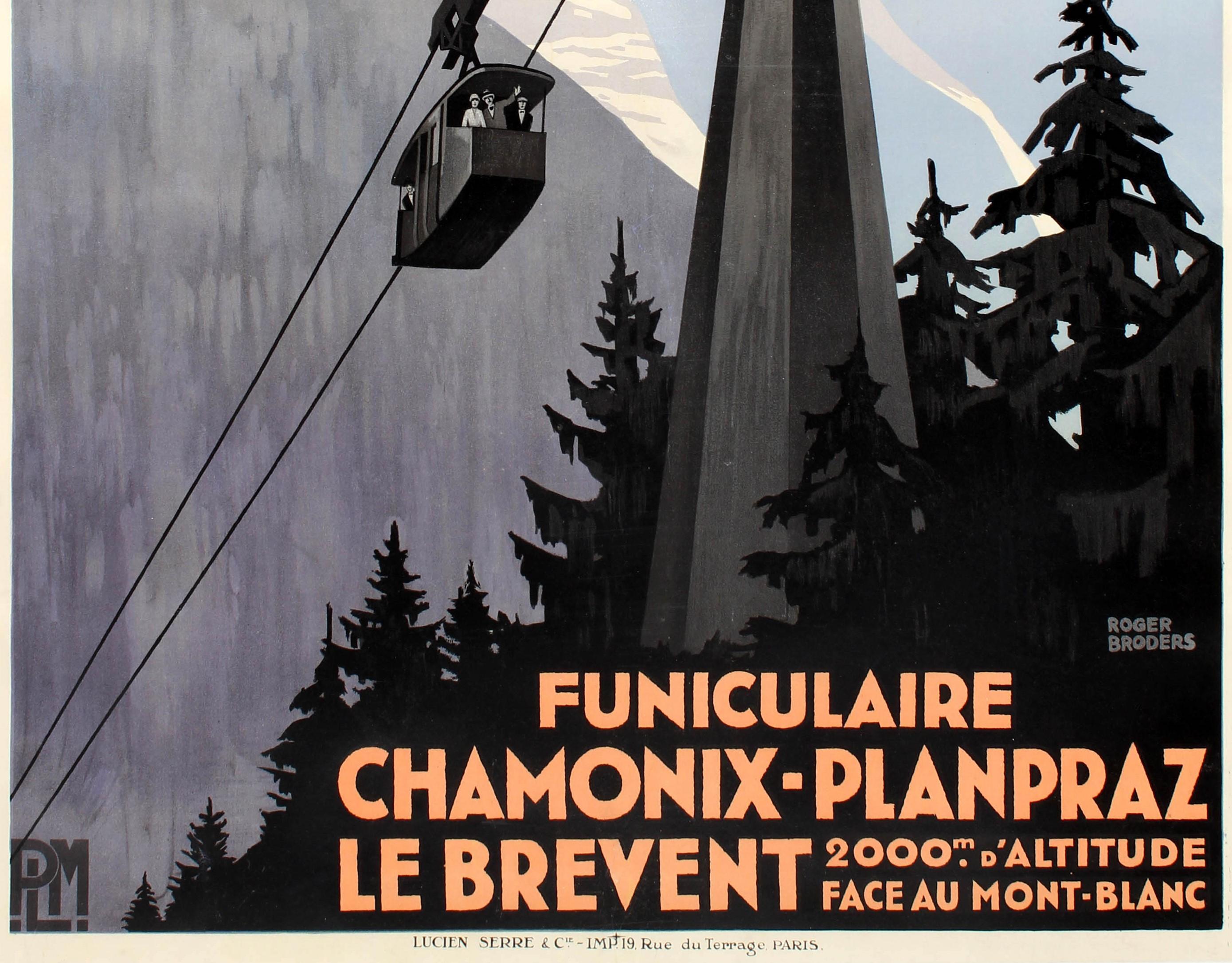 chamonix poster