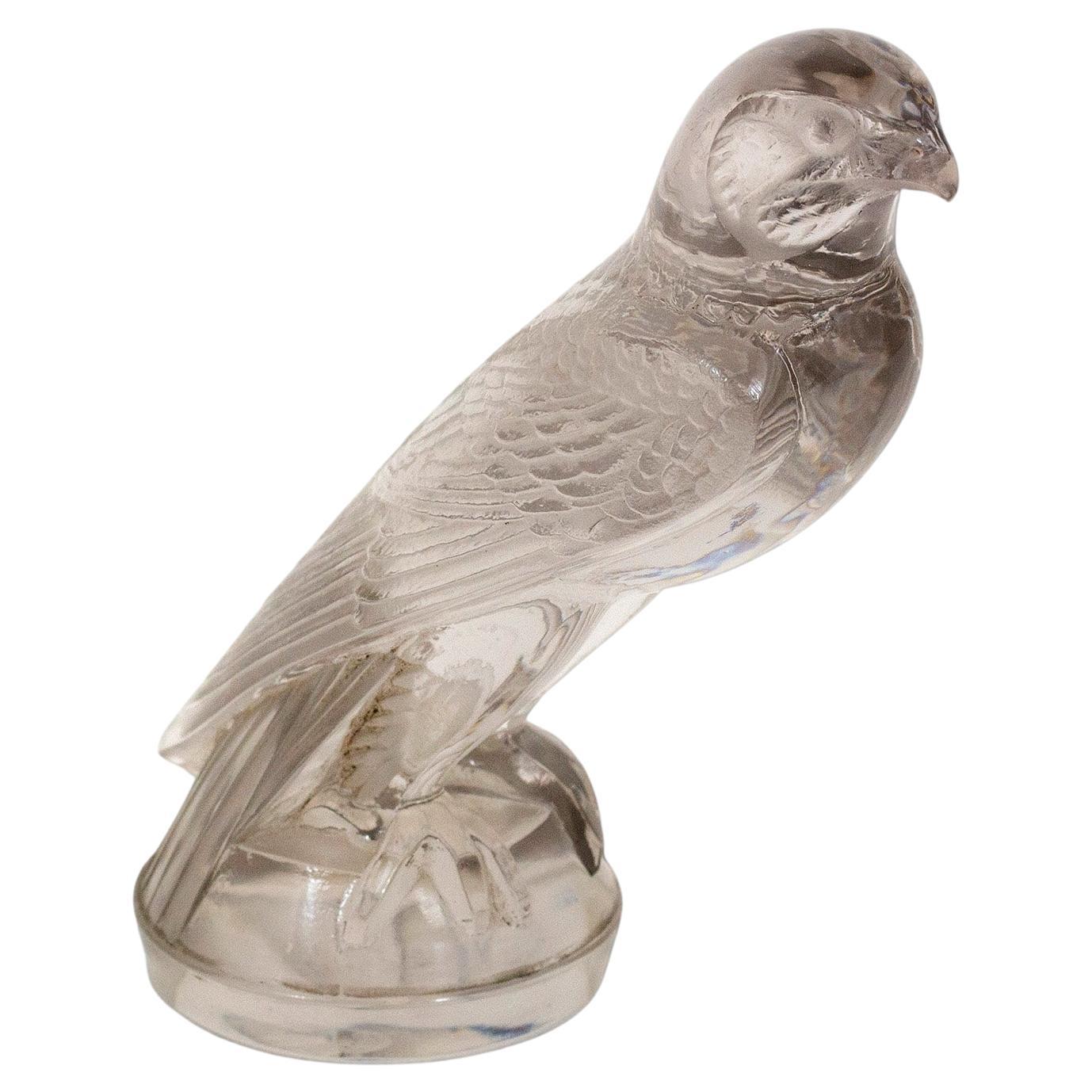 Original Art Deco Rene Lalique Faucon (Falcon) Car Mascot For Sale