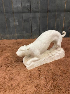 Original Art Deco sculpture in marble circa 1930