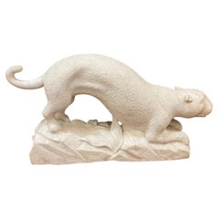 Original Art Deco sculpture in marble circa 1930