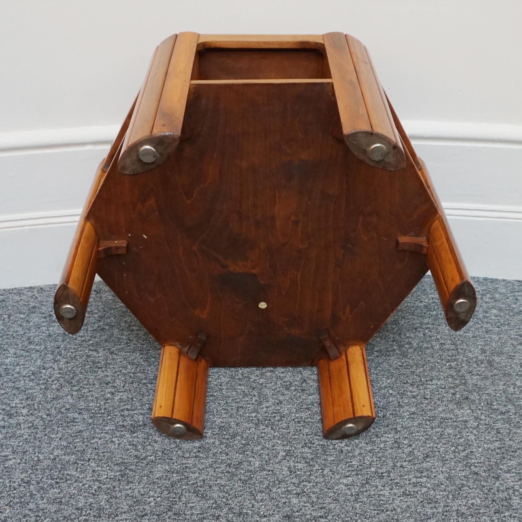 Original Art Deco Side Table by Heal's of London In Excellent Condition In Forest Row, East Sussex