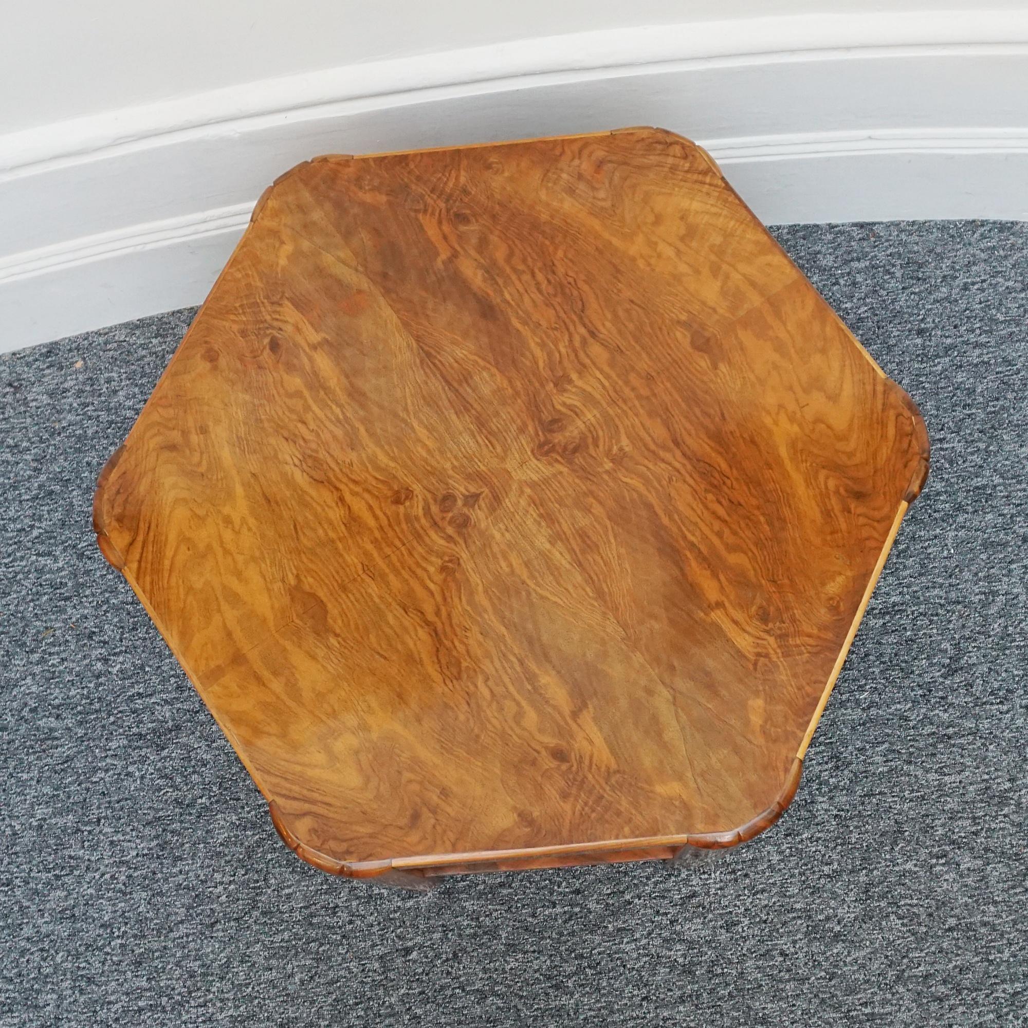 Original Art Deco Side Table by Heal's of London 1