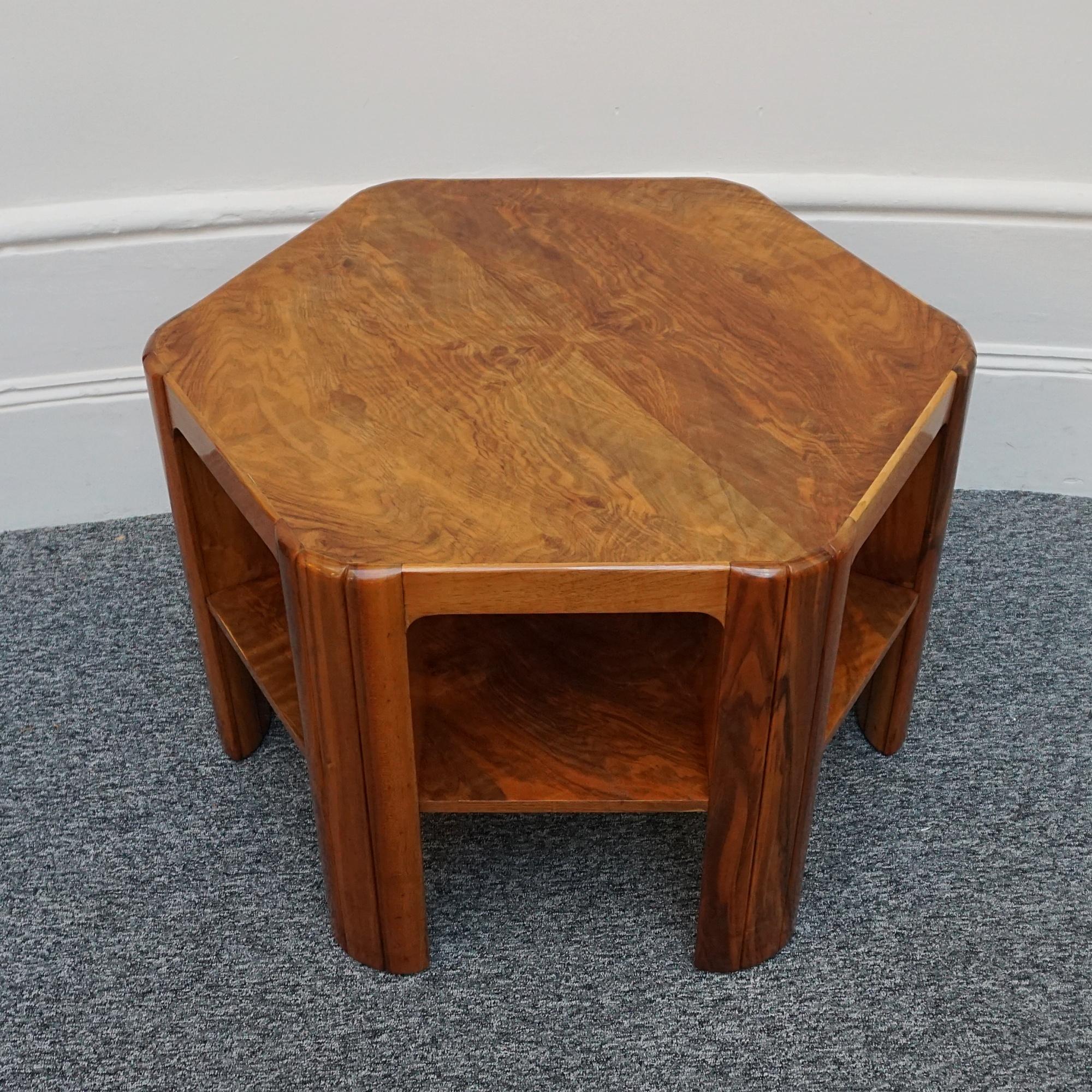 Original Art Deco Side Table by Heal's of London 2