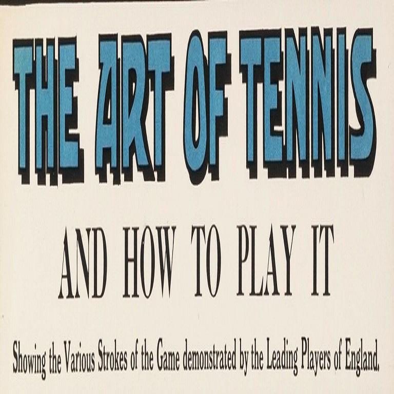 Français Affiche de sport Art Déco originale, Art of Tennis, Wimbledon, Film, 1920 en vente