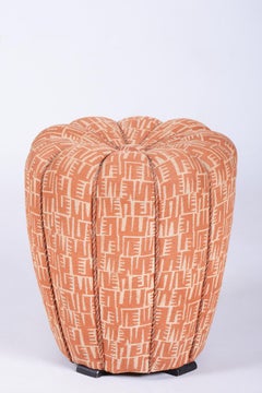 Tabouret original Art déco, par Jindřich Halabala pour Up Závody, Beeche, tchèque, années 1930